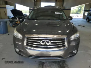 2013 Infiniti JX35 with VIN 5N1AL0MM7DC336687, listed as a Copart auction lot 75029794 with 128,519 mi miles and Salvage Title. Bid and sale history available at carsss.com. Image 5.