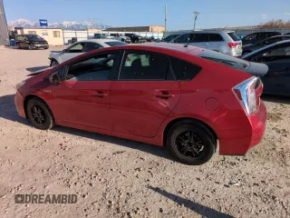 2013 Toyota Prius One with VIN JTDKN3DUXD0341856, listed as a Copart auction lot 53946985 with 123,059 mi miles and Salvage Title. Bid and sale history available at DreamBid. Image 2.