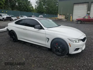 2017 BMW 4 Series 430i xDrive with VIN WBA4R9C39HK879013, listed as a Copart auction lot 61182725 with 102,448 mi miles and Salvage title. Bid and sale history available at DreamBid. Image 4.