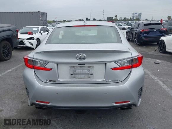 2016 Lexus RC 350 F Sport z VIN JTHHE5BC8G5012451, wystawiony jako IAAI lot #42373744 z przebiegiem 98 886 mil mil oraz . Historia ofert i sprzedaży dostępna na DreamBid. Obrazek 16.