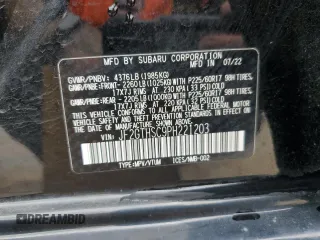 2023 Subaru Crosstrek Special Sports с VIN JF2GTHSC9PH221203, выставлен на аукционе Copart как лот 56990095 с пробегом 52 881 миль миль и Списание • Salvage title. История ставок и продаж доступна на DreamBid. Изображение 13.