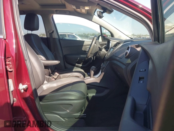 2016 Chevrolet Trax LT with VIN 3GNCJLSB6GL120853, listed as a IAAI auction lot 41973821 with 149,259 mi miles and . Bid and sale history available at DreamBid. Image 5.