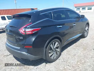 2017 Nissan Murano SL with VIN 5N1AZ2MH3HN111903, listed as a IAAI auction lot 41984282 with 100,514 mi miles and . Bid and sale history available at carsss.com. Image 4.