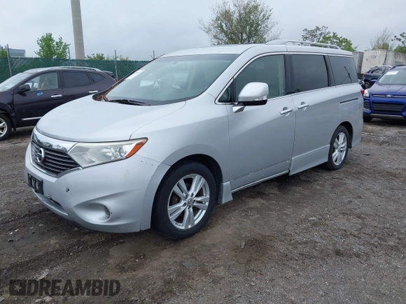 2011 Nissan Quest SL z VIN JN8AE2KPXB9012347, wystawiony jako IAAI lot #42204614 z przebiegiem 138 298 mil mil oraz . Historia ofert i sprzedaży dostępna na DreamBid. Obrazek 2.