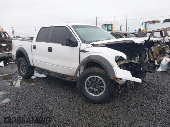 2013 Ford F-150 XL with VIN 1FTFW1EF7DFB53506, listed as a IAAI auction lot 41478503 with 156,269 mi miles. Bid and sale history available at carsss.com. Image 1.