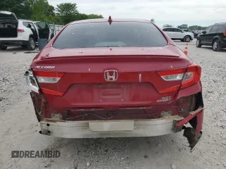 2020 Honda Accord Sport with VIN 1HGCV2F3XLA025614, listed as a Copart auction lot 55842835 with 98,117 mi miles and Salvage title. Bid and sale history available at DreamBid. Image 6.