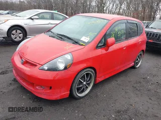 2008 Honda Fit Sport z VIN JHMGD386X8S062209, wystawiony jako IAAI lot #41580183 z przebiegiem Nie podano mil oraz . Historia ofert i sprzedaży dostępna na DreamBid. Obrazek 2.