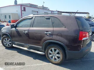 2013 Kia Sorento LX with VIN 5XYKT4A63DG391204, listed as a IAAI auction lot 42772716 with 84,793 mi miles and . Bid and sale history available at DreamBid. Image 6.
