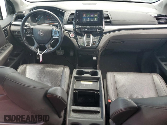 2018 Honda Odyssey Elite z VIN 5FNRL6H9XJB064148, wystawiony jako Copart lot #56214025 z przebiegiem 117 627 mil mil oraz Szkoda całkowita • Salvage title. Historia ofert i sprzedaży dostępna na DreamBid. Obrazek 8.
