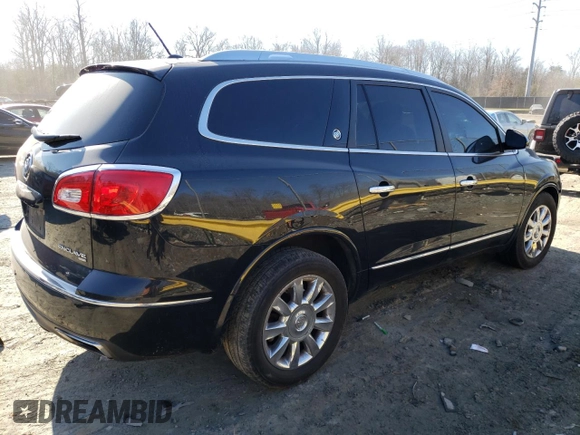 2014 Buick Enclave Premium with VIN 5GAKVCKD7EJ292955, listed as a Copart auction lot 46492455 with 113,594 mi miles and Salvage Title. Bid and sale history available at carsss.com. Image 3.