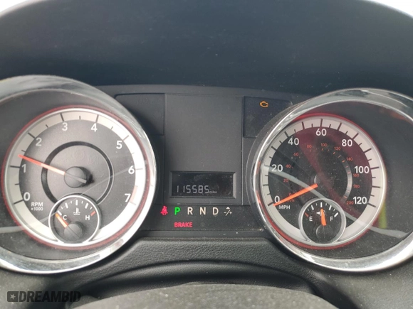 2012 Dodge Grand Caravan SE with VIN 2C4RDGBG7CR268231, listed as a Copart auction lot 51113245 with 115,585 mi miles and Salvage Title. Bid and sale history available at carsss.com. Image 9.