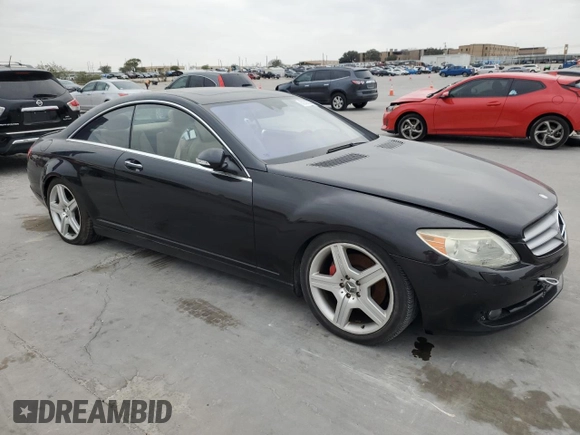 2007 Mercedes-Benz CL 550 z VIN WDDEJ71X87A001883, wystawiony jako Copart lot #82339744 z przebiegiem 145 205 mil mil oraz Czysty tytuł • Clean title. Historia ofert i sprzedaży dostępna na DreamBid. Obrazek 4.