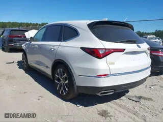 2024 Acura MDX w/Technology Package with VIN 5J8YD9H40RL001942, listed as a IAAI auction lot 41658719 with 1 mi miles. Bid and sale history available at carsss.com. Image 3.