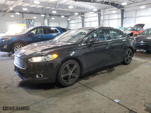 2015 Ford Fusion SE with VIN 3FA6P0HD1FR132860, listed as a Copart auction lot 41437125 with 140,361 mi miles and Salvage Title. Bid and sale history available at carsss.com. Image 1.