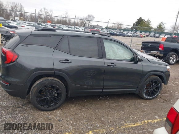 2021 GMC Terrain SLE with VIN 3GKALMEV0ML373933, listed as a IAAI auction lot 41742808 with 61,435 mi miles and . Bid and sale history available at carsss.com. Image 13.