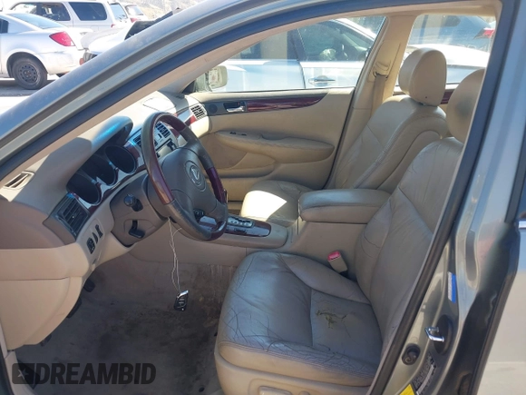 2004 Lexus ES 350 with VIN JTHBA30G245002974, listed as a IAAI auction lot 41752610 with 148,465 mi miles and . Bid and sale history available at DreamBid. Image 5.