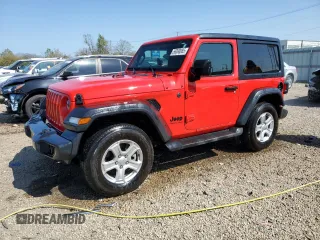 2023 Jeep Wrangler Willys z VIN 1C4HJXAG4PW512615, wystawiony jako Copart lot #56068085 z przebiegiem 21 624 mil mil oraz Szkoda całkowita • Salvage title. Historia ofert i sprzedaży dostępna na DreamBid. Obrazek 1.