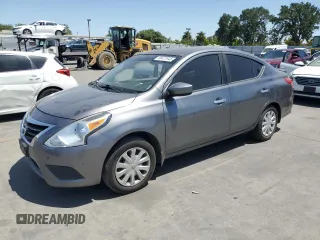 2017 Nissan Versa S with VIN 3N1CN7AP4HL892662, listed as a Copart auction lot 58427845 with 147,286 mi miles and Salvage title. Bid and sale history available at DreamBid. Image 1.