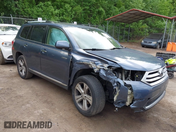 2013 Toyota Highlander Limited z VIN 5TDDK3EH9DS203161, wystawiony jako IAAI lot #42193516 z przebiegiem 194 352 mil mil oraz . Historia ofert i sprzedaży dostępna na DreamBid. Obrazek 1.
