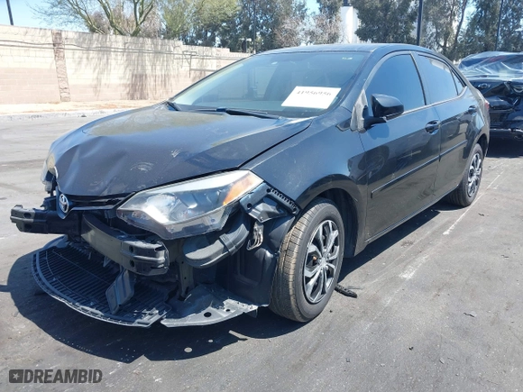 2016 Toyota Corolla L with VIN 5YFBURHEXGP407535, listed as a IAAI auction lot 41956956 with 108,750 mi miles. Bid and sale history available at carsss.com. Image 18.