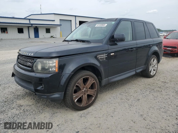 2012 Land Rover Range Rover Sport HSE Lux z VIN SALSK2D45CA722034, wystawiony jako Copart lot #54103665 z przebiegiem 121 379 mil mil oraz Szkoda całkowita • Salvage title. Historia ofert i sprzedaży dostępna na DreamBid. Obrazek 1.
