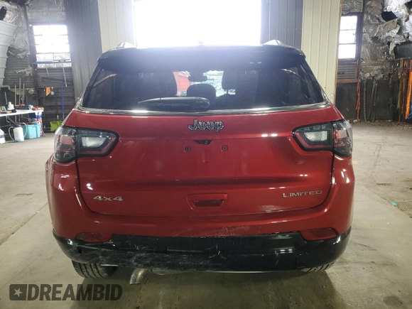2024 Jeep Compass Limited с VIN 3C4NJDCNXRT158976, выставлен на аукционе Copart как лот 53246675 с пробегом 1 533 миль миль и Списание • Salvage title. История ставок и продаж доступна на DreamBid. Изображение 6.