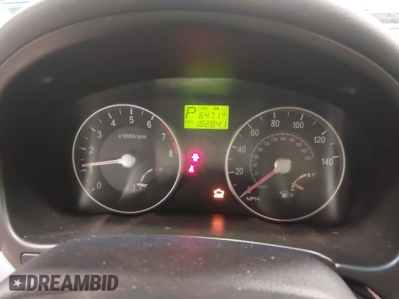 2006 Hyundai Accent GLS with VIN KMHCN46C06U004764, listed as a IAAI auction lot 41793192 with 182,841 mi miles. Bid and sale history available at carsss.com. Image 7.