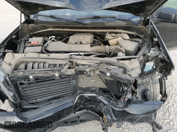 2021 Chevrolet Silverado 1500 Custom with VIN 1GCPYBEK9MZ394709, listed as a Copart auction lot 85477834 with 38,313 mi miles and Salvage Title. Bid and sale history available at DreamBid. Image 11.