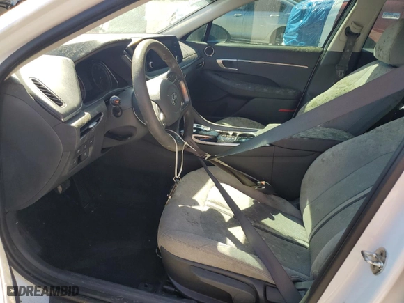 2020 Hyundai Sonata SE with VIN 5NPEG4JA4LH062363, listed as a Copart auction lot 44437125 with 0 mi miles and Salvage Title. Bid and sale history available at carsss.com. Image 7.