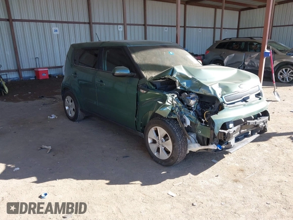 2014 Kia Soul with VIN KNDJN2A21E7002386, listed as a IAAI auction lot 41725962 with 109,583 mi miles. Bid and sale history available at carsss.com. Image 1.