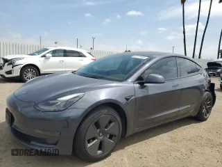 2023 Tesla Model 3 z VIN 5YJ3E1EAXPF422407, wystawiony jako Copart lot #54177185 z przebiegiem 24 165 mil mil oraz Szkoda całkowita • Salvage title. Historia ofert i sprzedaży dostępna na DreamBid. Obrazek 1.