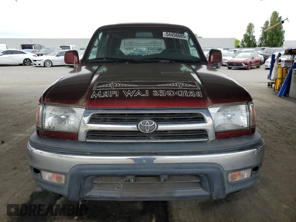 2000 Toyota 4Runner SR5 с VIN JT3GN86R3Y0138412, выставлен на аукционе Copart как лот 54456685 с пробегом 163 248 миль миль и На запчасти • Non repairable. История ставок и продаж доступна на DreamBid. Изображение 5.
