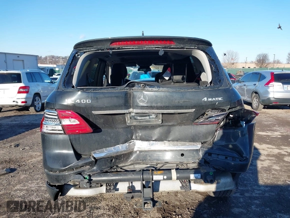 2015 Mercedes-Benz M 400 with VIN 4JGDA5GB4FA561576, listed as a IAAI auction lot 41588431 with 186,366 mi miles and . Bid and sale history available at DreamBid. Image 15.