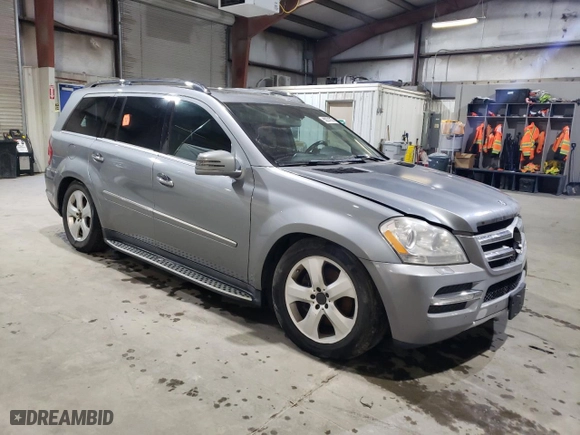 2012 Mercedes-Benz GL-Class GL 450 with VIN 4JGBF7BE0CA767334, listed as a Copart auction lot 50974015 with 0 mi miles and Clean Title. Bid and sale history available at carsss.com. Image 4.