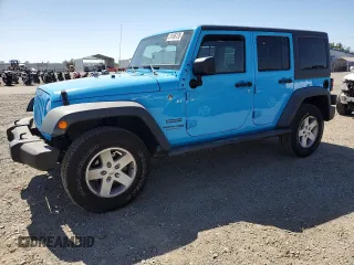 2018 Jeep Wrangler Unlimited Sport S с VIN 1C4BJWDG7JL810662, выставлен на аукционе Copart как лот 61496135 с пробегом 96 285 миль миль и Списание • Salvage title. История ставок и продаж доступна на DreamBid. Изображение 1.