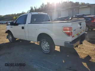 2012 Ford F-150 XL with VIN 1FTMF1CF6CFB58835, listed as a Copart auction lot 80748034 with 134,130 mi miles and Salvage Title. Bid and sale history available at carsss.com. Image 2.