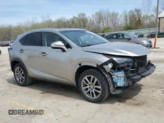 2016 Lexus NX 200t with VIN JTJBARBZ3G2069590, listed as a Copart auction lot 53570075 with 133,697 mi miles and Salvage Title. Bid and sale history available at DreamBid. Image 4.