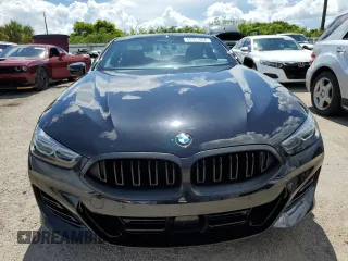 2023 BMW 8 Series 840i with VIN WBAAE2C03PCM08947, listed as a Copart auction lot 60351064 with 13,526 mi miles and Salvage Title. Bid and sale history available at carsss.com. Image 5.