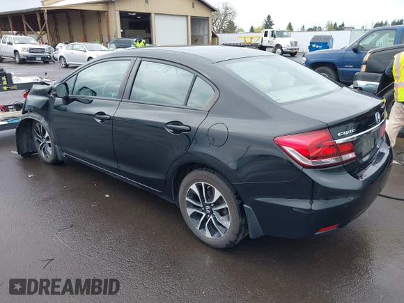 2013 Honda Civic EX with VIN 19XFB2F89DE224703, listed as a IAAI auction lot 41969930 with 109,009 mi miles and . Bid and sale history available at DreamBid. Image 3.