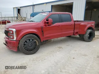 2024 Ford F-450 XL with VIN 1FT8W4DT8REC05689, listed as a Copart auction lot 78674214 with 20,118 mi miles and Salvage title. Bid and sale history available at DreamBid. Image 1.