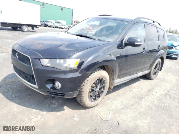 2011 Mitsubishi Outlander LS with VIN JA4JT3AX0BU609376, listed as a Copart auction lot 54922644 with 338,474 mi miles and Salvage Title. Bid and sale history available at carsss.com. Image 1.