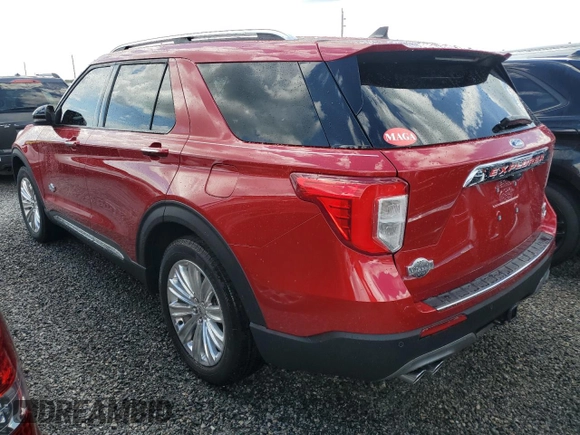 2023 Ford Explorer King Ranch z VIN 1FM5K8LC3PGC34392, wystawiony jako Copart lot #74187924 z przebiegiem 3 416 mil mil oraz Nie do naprawy • Non repairable. Historia ofert i sprzedaży dostępna na DreamBid. Obrazek 2.