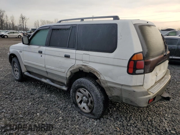 2002 Mitsubishi Montero XLS z VIN JA4MT31R02J035331, wystawiony jako Copart lot #42690835 z przebiegiem Nie podano mil oraz Szkoda całkowita • Salvage title. Historia ofert i sprzedaży dostępna na DreamBid. Obrazek 2.