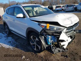 2017 Hyundai Tucson Sport with VIN KM8J3CA21HU532015, listed as a IAAI auction lot 41352270 with 77,097 mi miles and . Bid and sale history available at DreamBid. Image 1.
