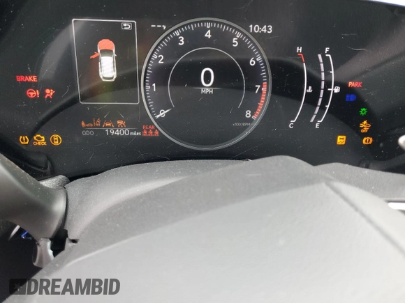 2024 Lexus NX 250 with VIN 2T2ADCAZ9RC012170, listed as a Copart auction lot 54069385 with 19,400 mi miles and Salvage title. Bid and sale history available at DreamBid. Image 9.