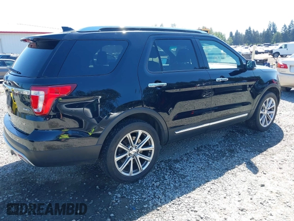 2016 Ford Explorer Limited with VIN 1FM5K8F88GGA18626, listed as a IAAI auction lot 42164344 with 164,197 mi miles. Bid and sale history available at carsss.com. Image 4.