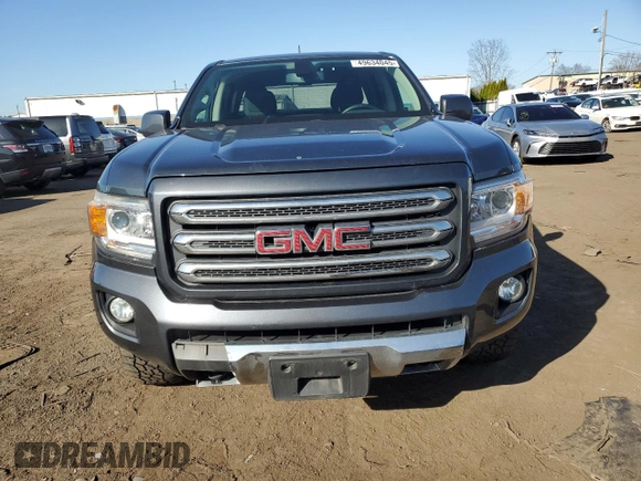 2015 GMC Canyon 4WD SLE with VIN 1GTG6BE34F1177276, listed as a Copart auction lot 49634045 with 159,863 mi miles and Salvage Title. Bid and sale history available at carsss.com. Image 5.