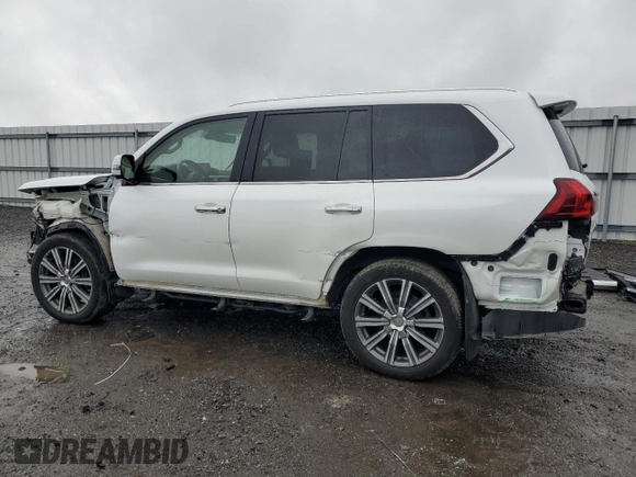 2017 Lexus LX with VIN JTJHY7AX4H4243747, listed as a Copart auction lot 73792444 with 98,918 mi miles and Salvage Title. Bid and sale history available at carsss.com. Image 2.