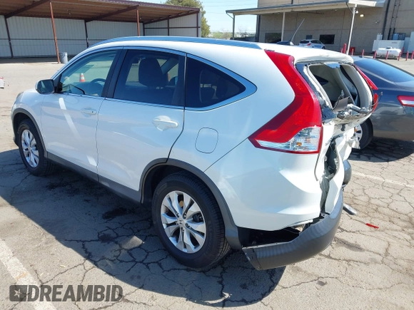 2013 Honda CR-V EX-L with VIN 5J6RM4H78DL085219, listed as a IAAI auction lot 41963804 with 130,391 mi miles. Bid and sale history available at carsss.com. Image 3.