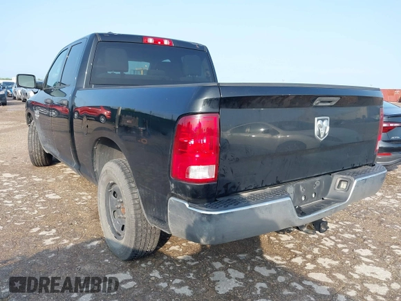 2019 Ram 1500 Tradesman with VIN 1C6RR6FG7KS613350, listed as a IAAI auction lot 42066912 with 115,660 mi miles and . Bid and sale history available at DreamBid. Image 3.